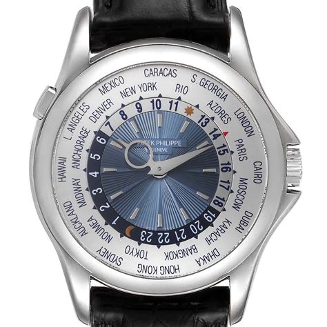 patek philippe platinum world time|patek philippe complications world time.